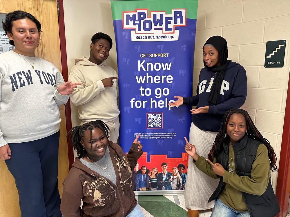 Manchester School District Launches M-Power Mental Health and Safe Schools Campaign post image
