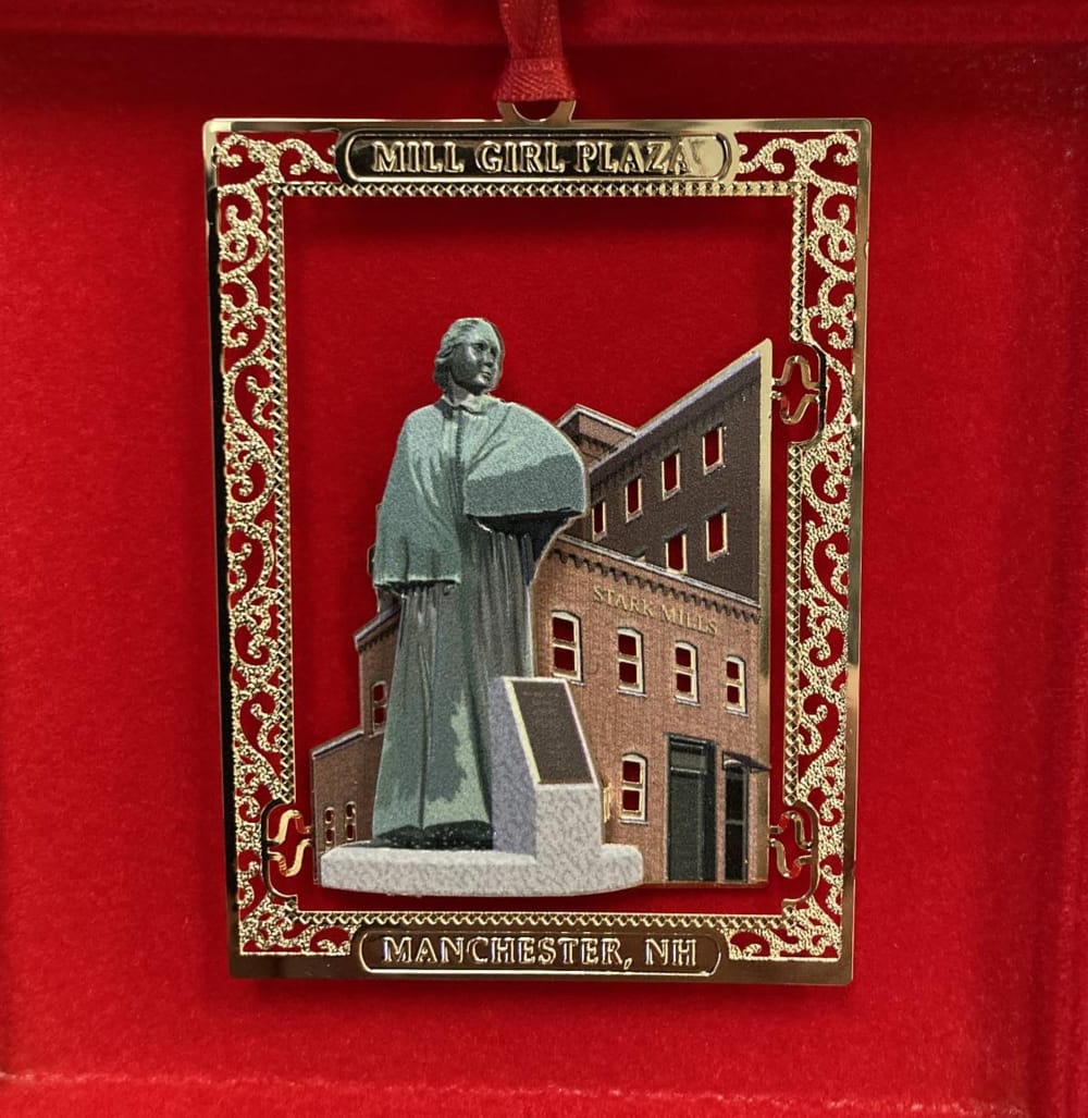 Golden Girl: Manchester Historic Association announces 2024 annual holiday ornament post image