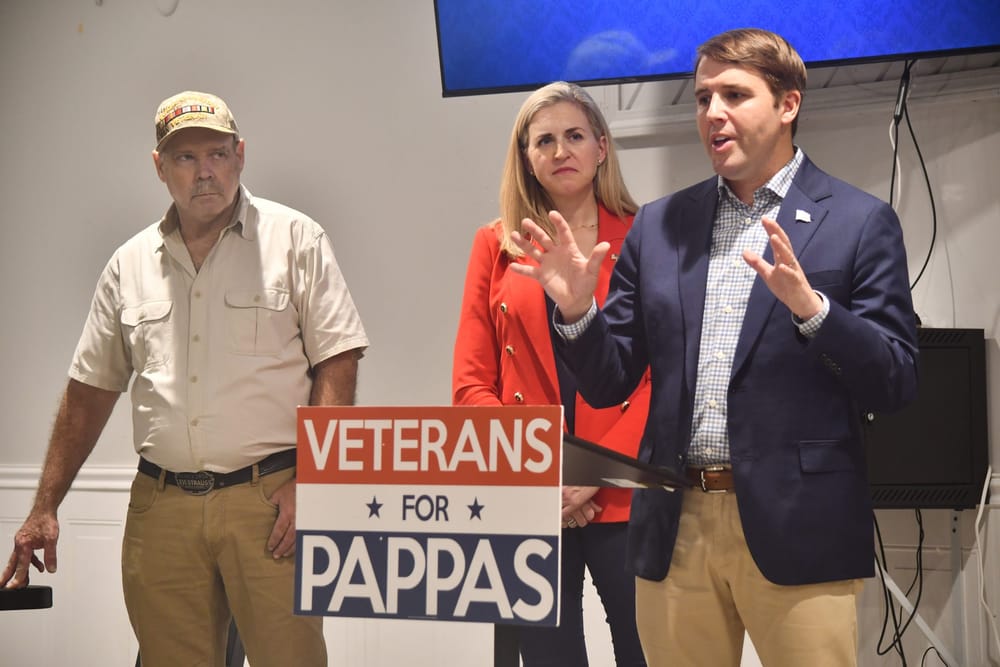 Pappas emphasizes veteran support during Manchester stop post image