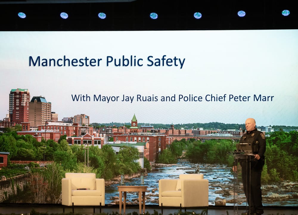 Chief Marr gives public safety overview during Chamber’s Future Focus series at The Rex post image