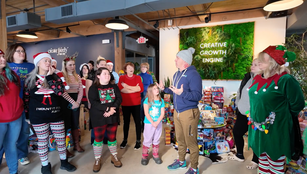 Recycling Christmas Joy: Gift giveaway embodies spirit of the season post image