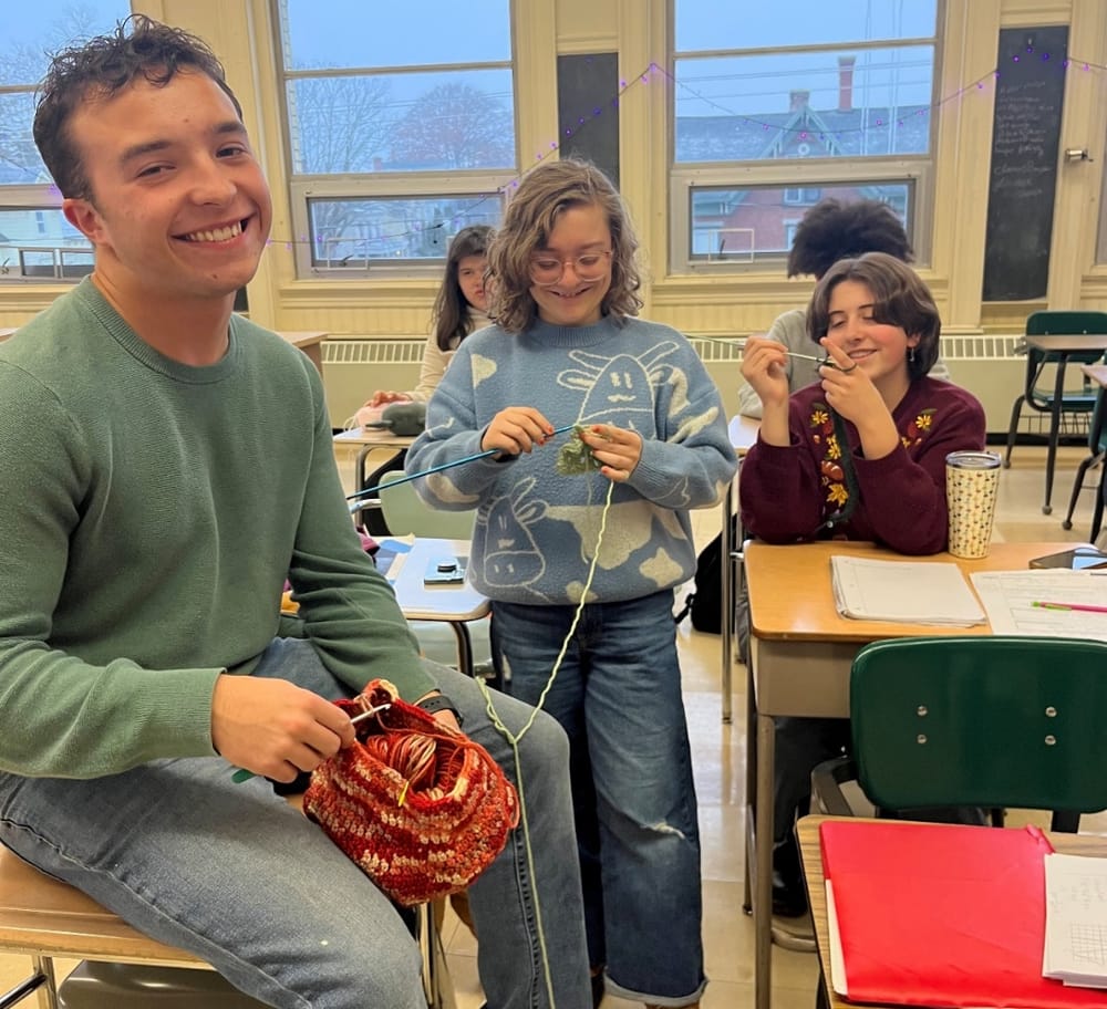 Crochet club leads to high schoolers improving mental health post image