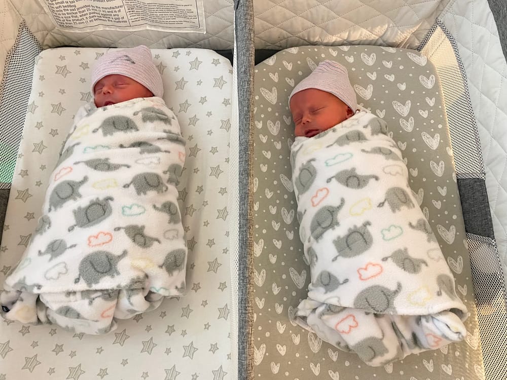 Announcements: Twins are double the love post image