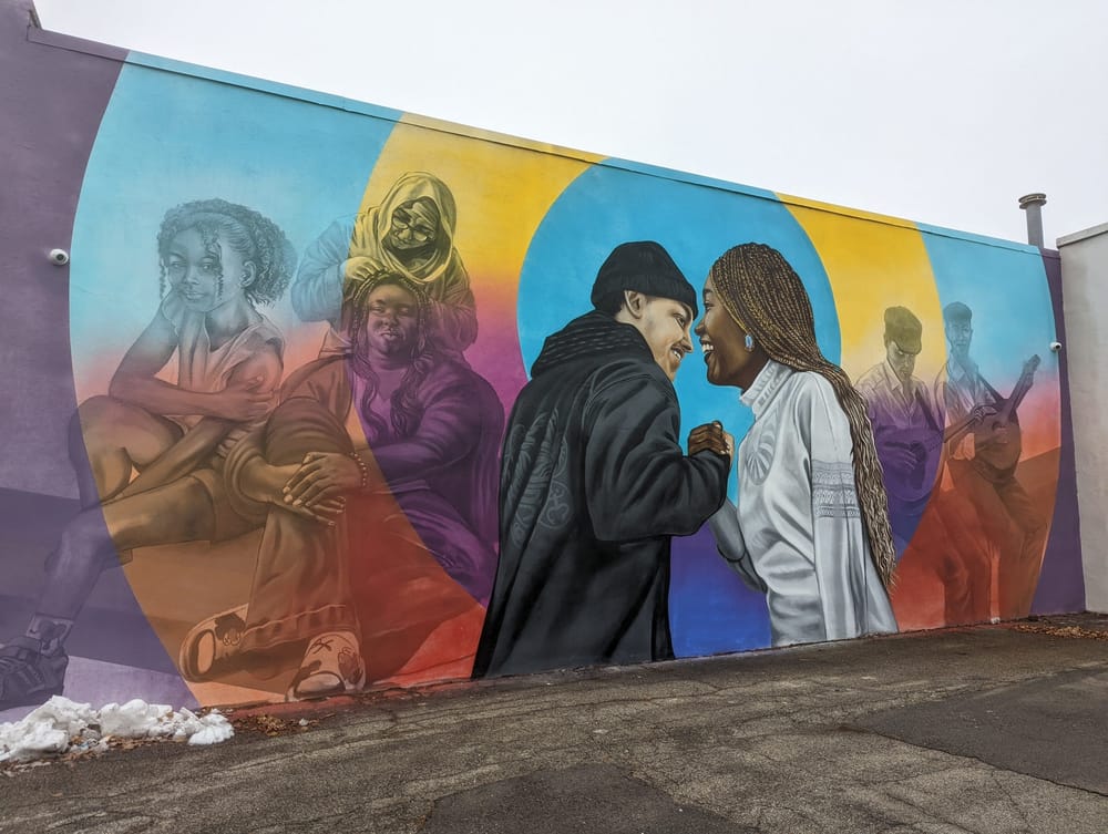 New mural honors cultures of Manchester’s Center City post image