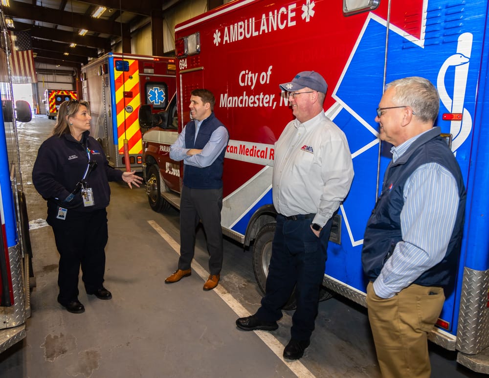 Pappas meets with the AMR team on the frontline of the New Hampshire opioid crisis post image