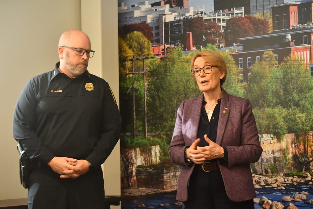 Hassan joins police chief for update on fentanyl fighting efforts post image