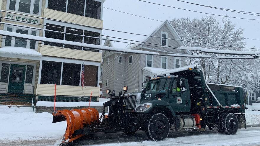 NH cities and towns are supposed to clean their own sidewalks. This winter, that’s been a challenge post image