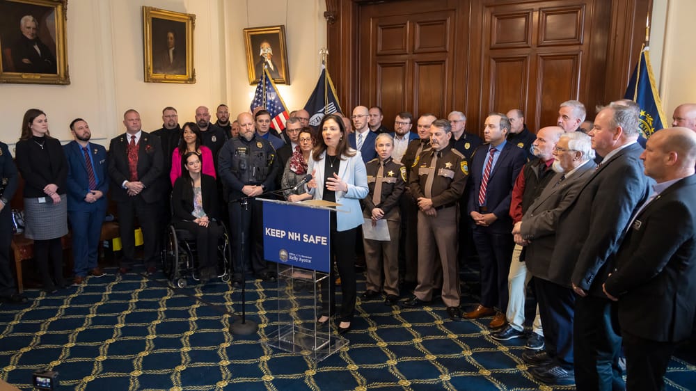 Ayotte, backed by law enforcement and elected officials, pushes for passage of bail reform bill post image