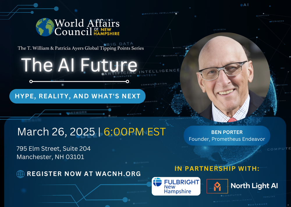 March 26: ‘The AI Future’ lecture series explores risks and challenges of Artificial Intelligence post image