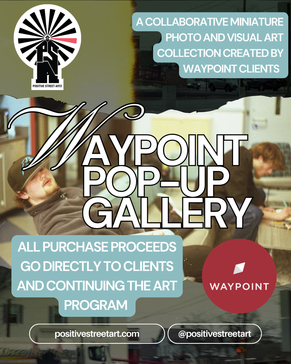 March 21: Waypoint Sleepout Pop-Up Gallery aims to demystify the lives of housing-insecure youth post image