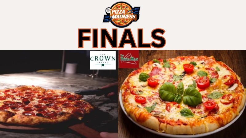 Pizza Man and Crown Tavern will vie for the 2025 Pizza Madness Championship post image