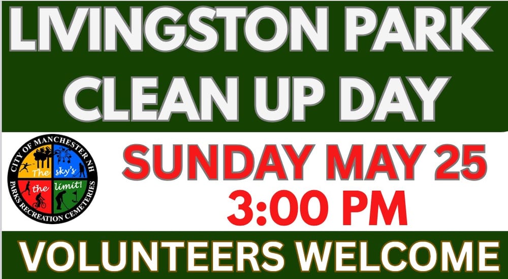 Livingston Park Cleanup scheduled for May 25 post image