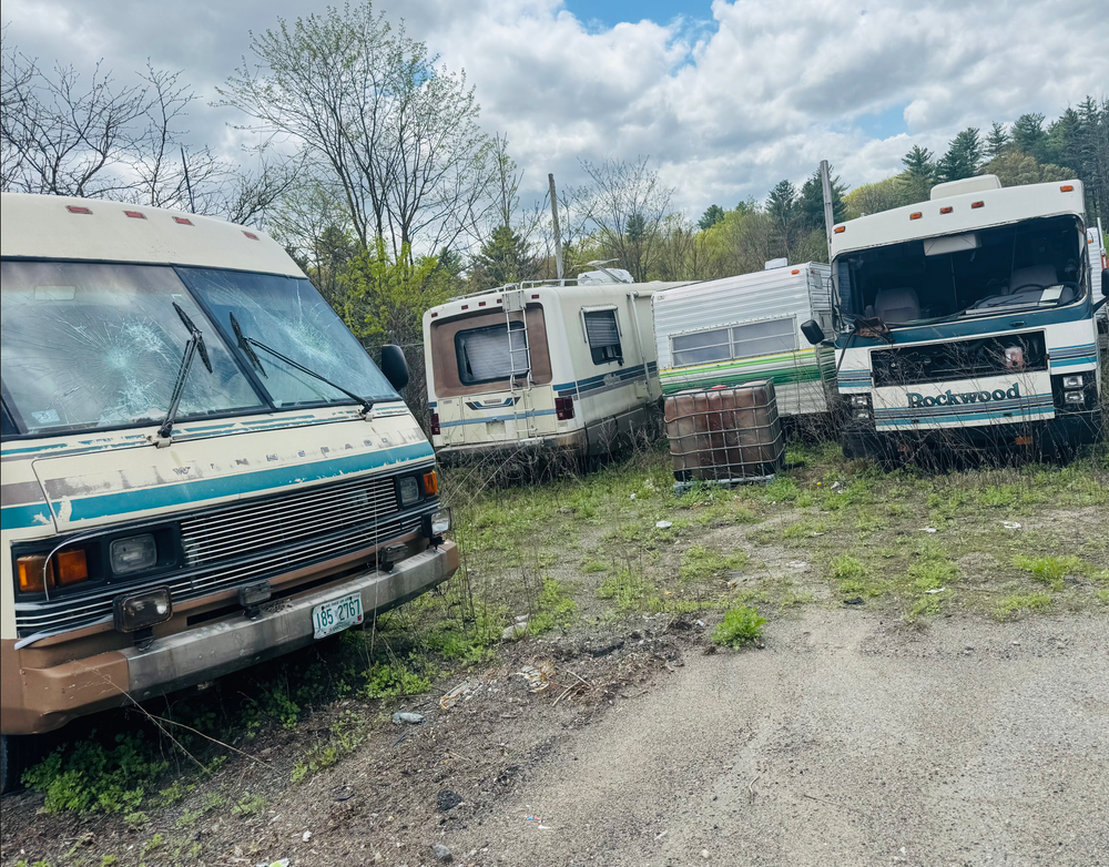 ‘It looks like a trailer park up there’: City approves $55K to police department for removal of abandoned trailers from transfer station post image