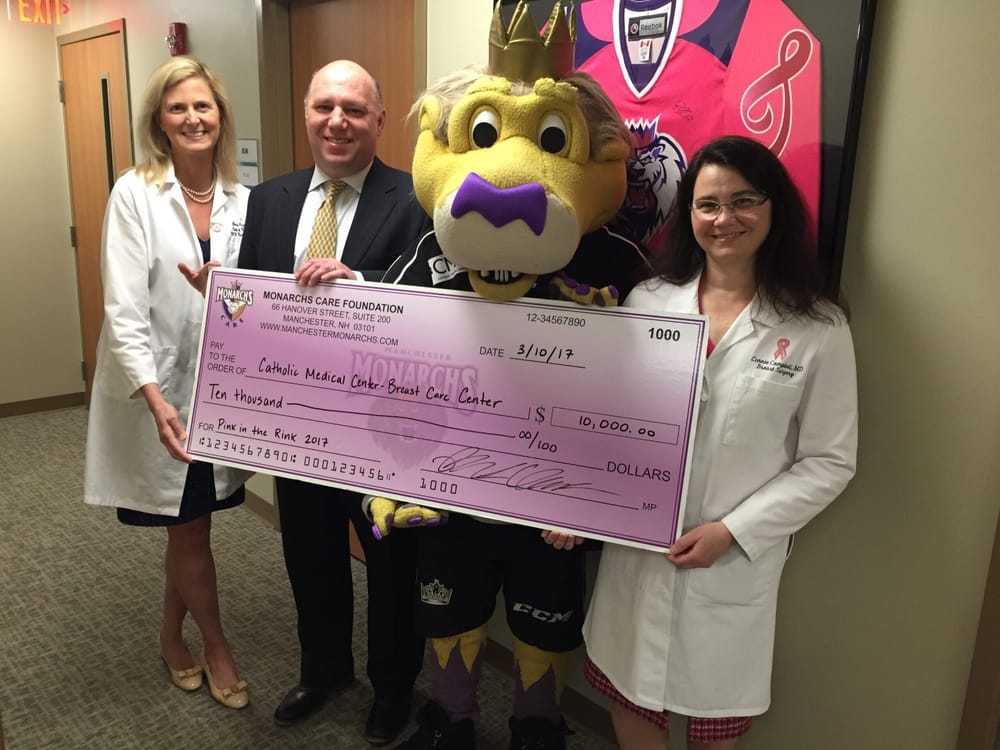 Win-win for Monarchs, CMC Breast Care Center, thanks to $10K donation post image
