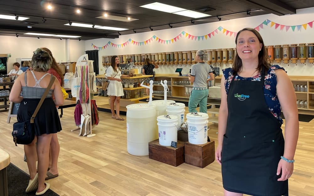 Live Free Refillery zero-waste grocery store: Organic result of owner’s passion for local farming post image