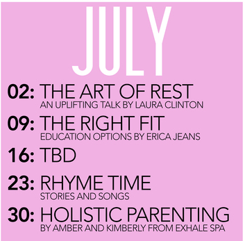 Check Out Coffee & Kiddos: ‘The Art of Rest’ July 2 post image