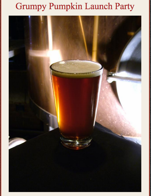 Get your seasonal pumpkin ale brew on at Milly’s Sept. 26 post image