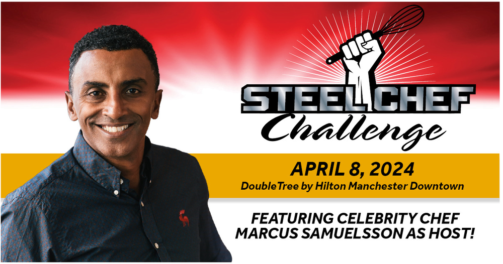 April 8: NH Food Bank’s popular ‘Steel Chef Challenge’ welcomes Chef Marcus Samuelsson post image