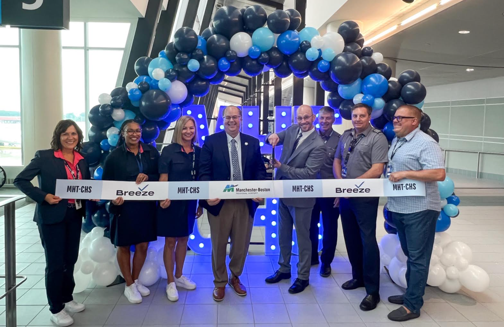 Breeze Airways now flying nonstop from Manchester-Boston Regional Airport post image